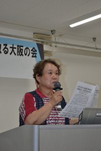 さらなる支援を訴える禰屋町子さん